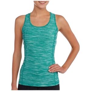 ✨Danskin Now Teal Racerback Tank Top Size S